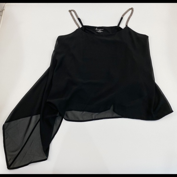 Lane Bryant asymmetrical too w/ chain straps 18/20 - Picture 6 of 7